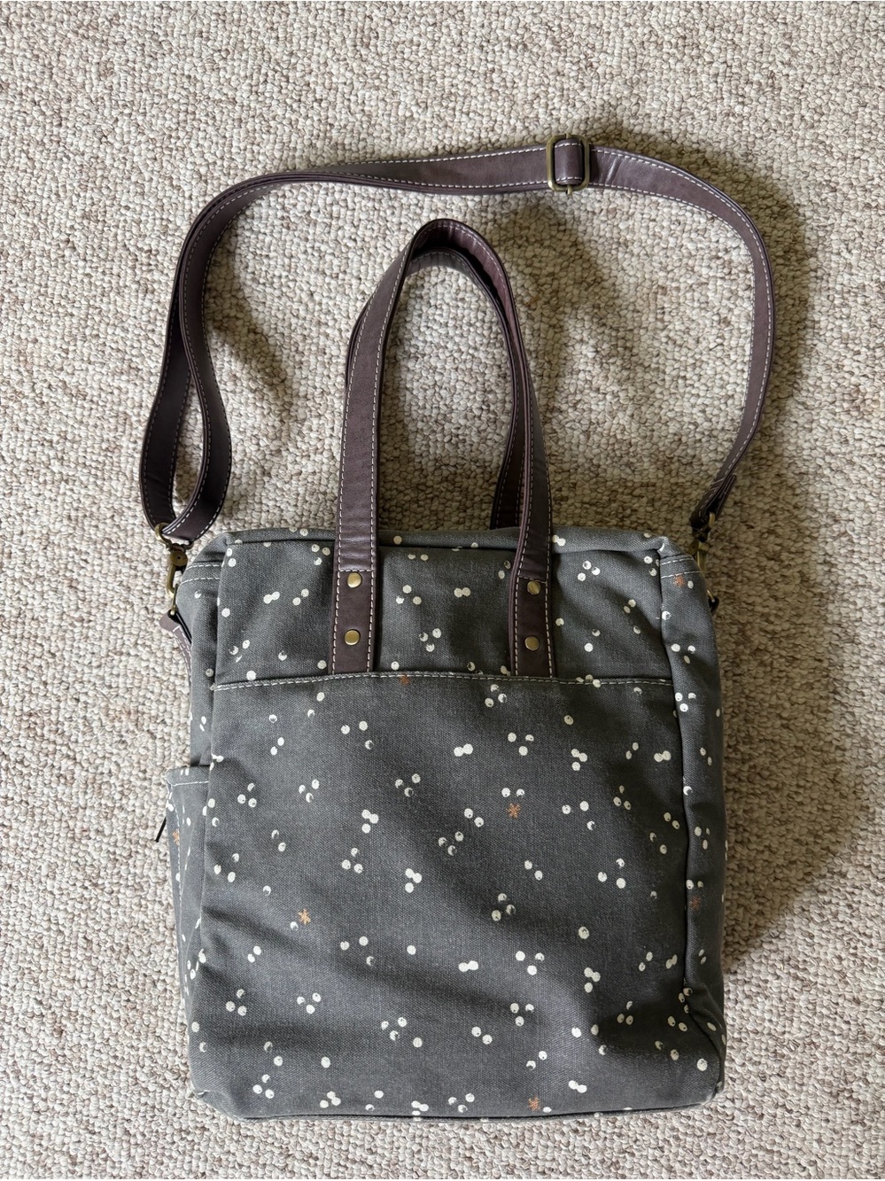 Maika Commuter Tote & Crossbody Bag in Nochi